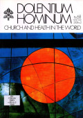 Dolentium Hominum : Church and Health in the World no.68