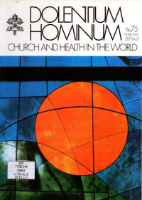 Image of Dolentium Hominum : Church and Health in the World no.75