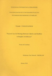 Image of Pastoral care for marriage between Catholic and Buddhist in Bangkok Archdiocese