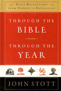 Image of Through the Bible through the year : Daily reflections from genesis to revelation